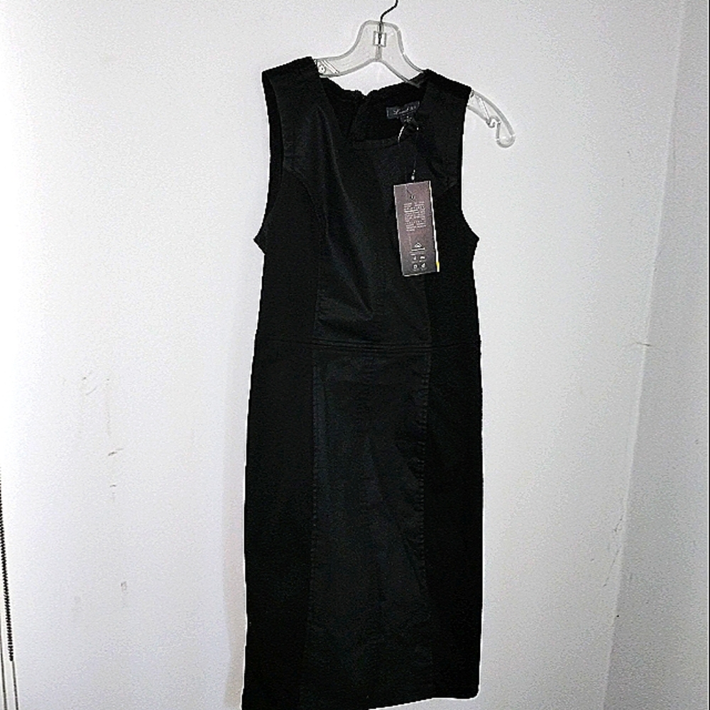 Level 99 forever black collection sheath dress NWT